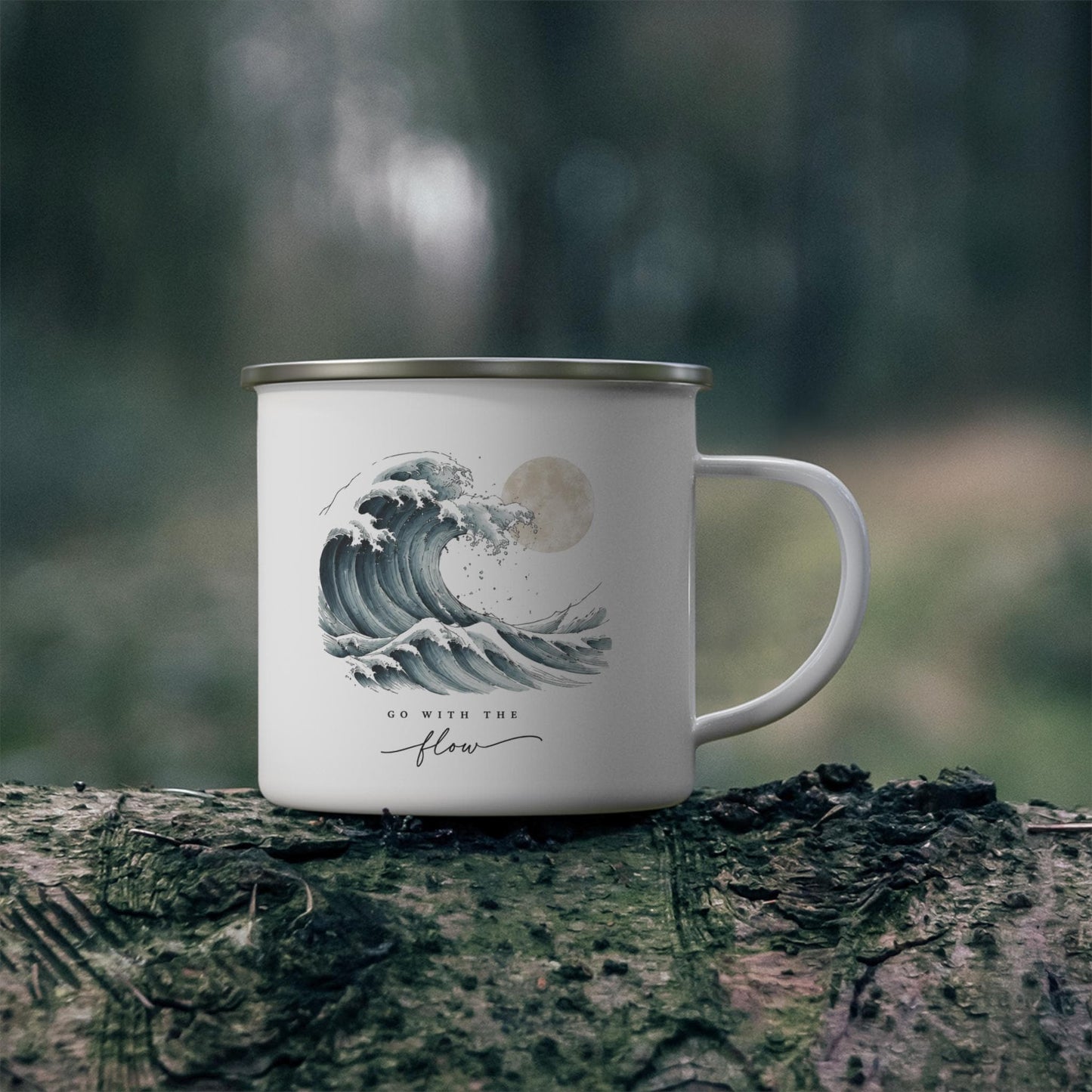 The Wave Emaille campingmok