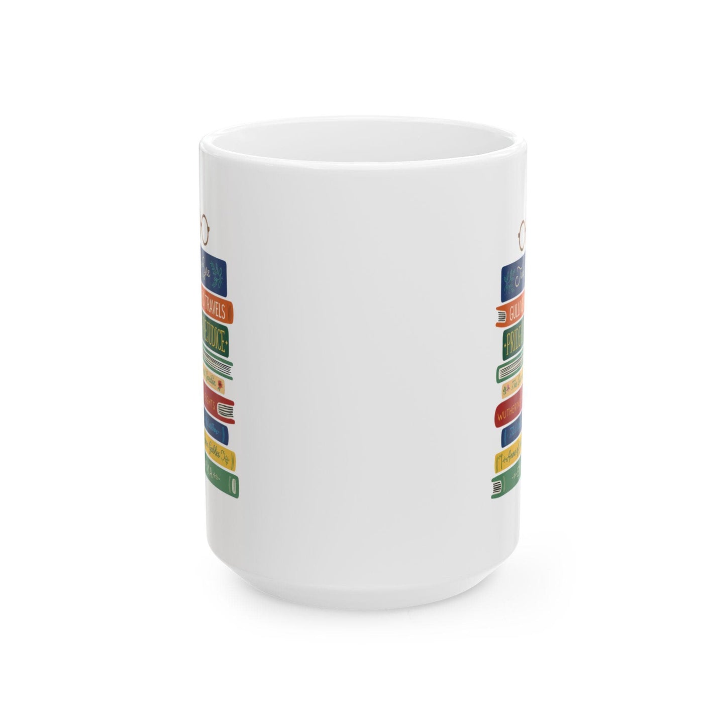 Booklovers Ceramic Mug, (11oz, 15oz)