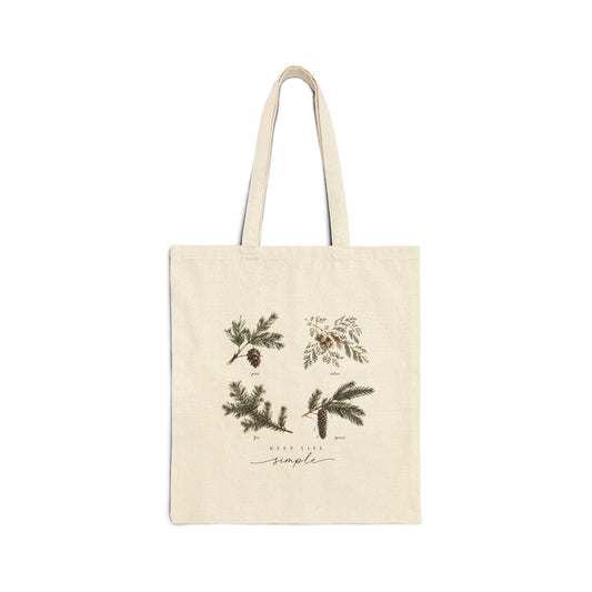 Cotton Canvas Tote Bag