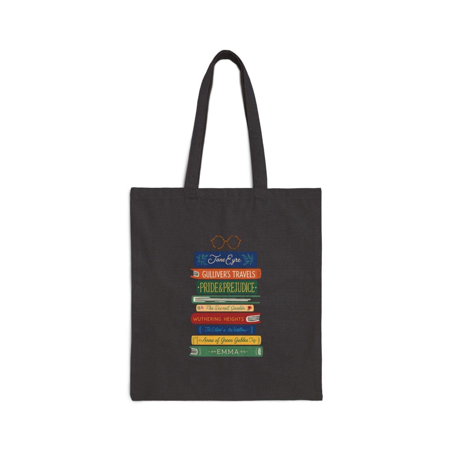 Booklover Cotton Canvas Tote Bag