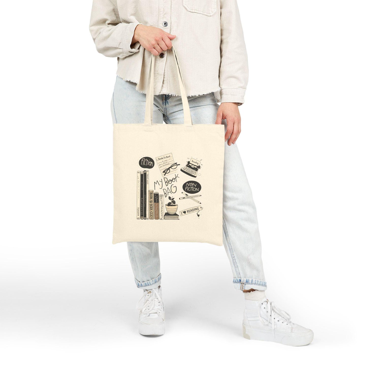 Cotton Canvas Tote Bag