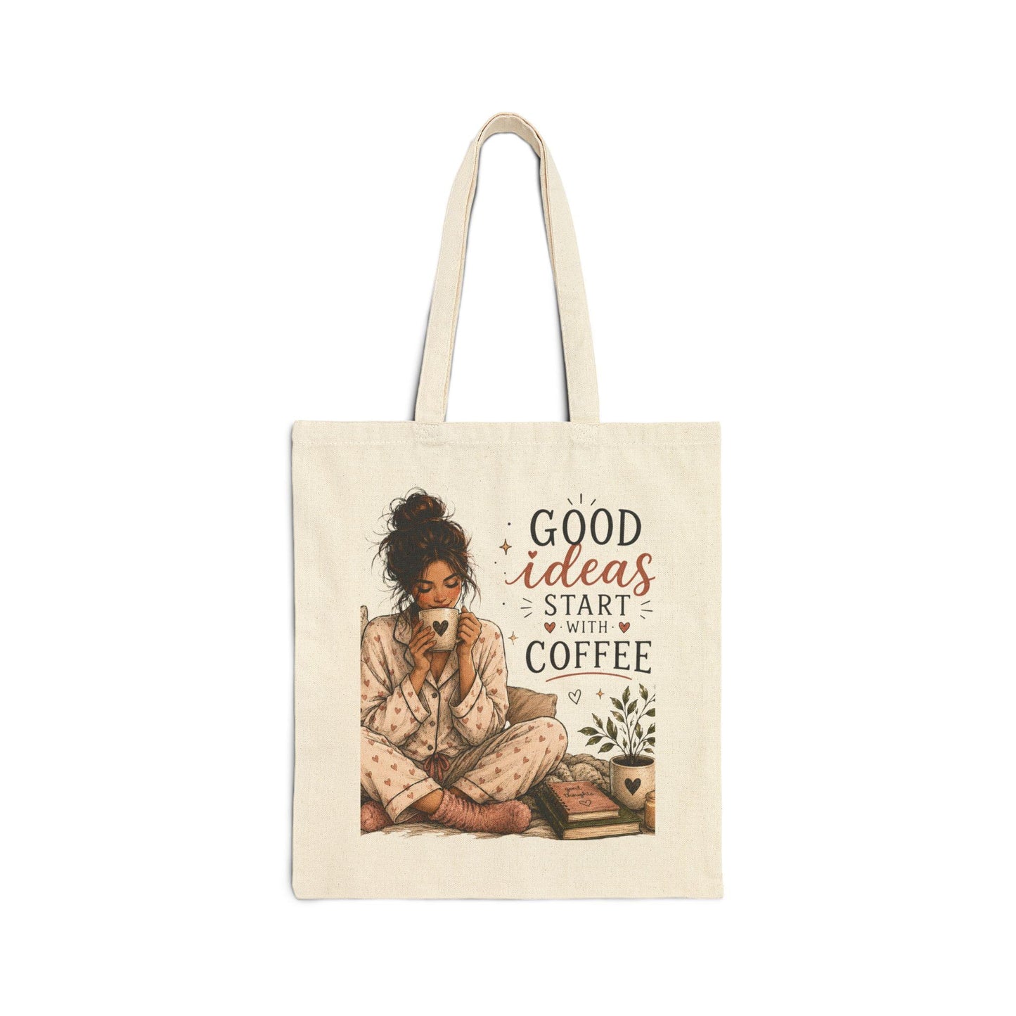 Cotton Canvas Tote Bag
