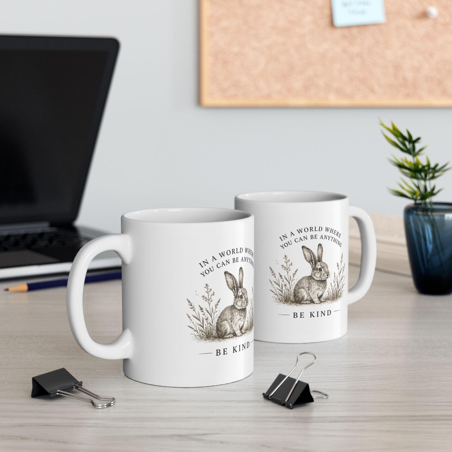 Be Nice Ceramic Coffee Cup