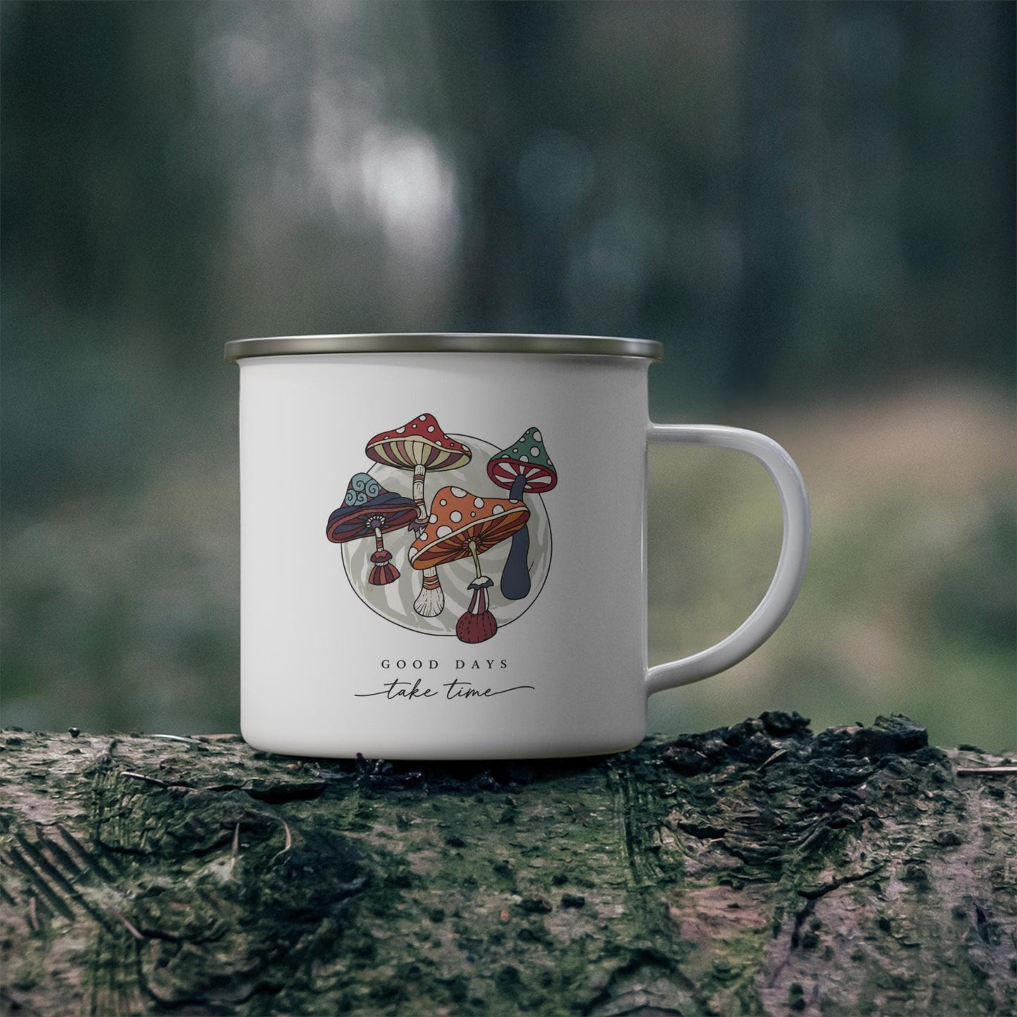 Emaille campingmok