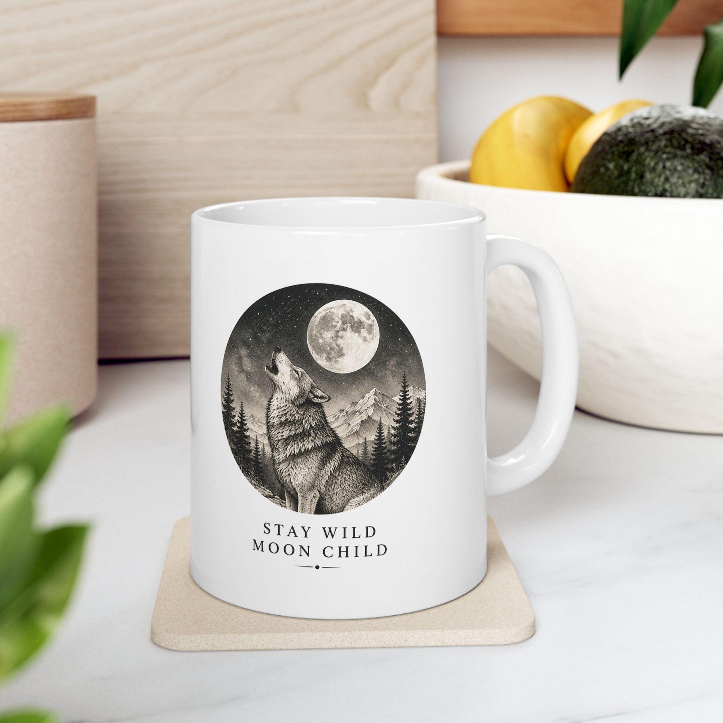 Stay Wild Moon Child Ceramic Mug