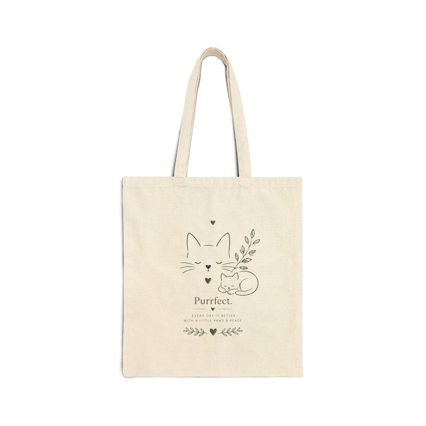 Cotton Canvas Tote Bag