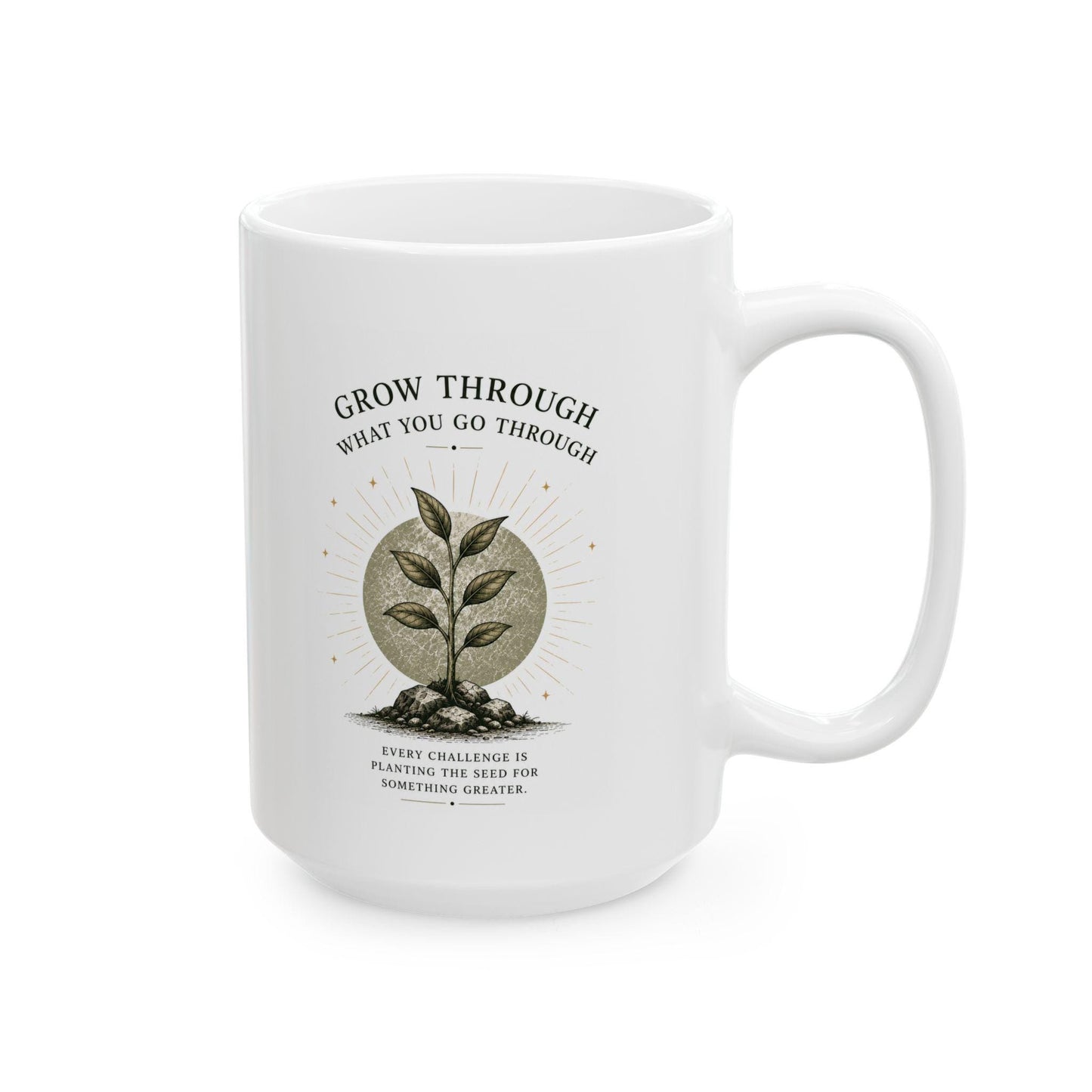 Celtic Moon Phases Mug | Celestial Mooncycle Ceramic Mug 11oz 15oz
