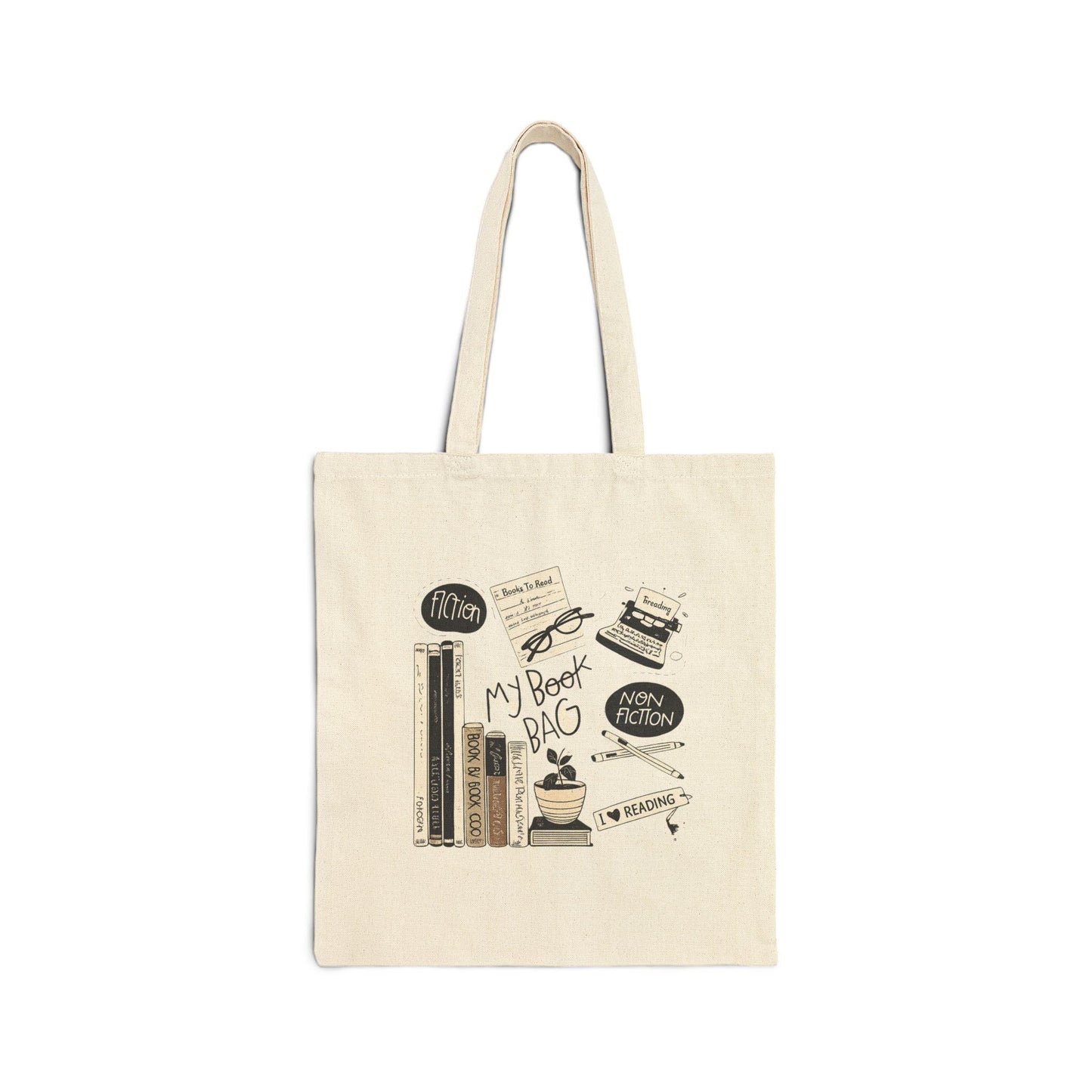 Cotton Canvas Tote Bag