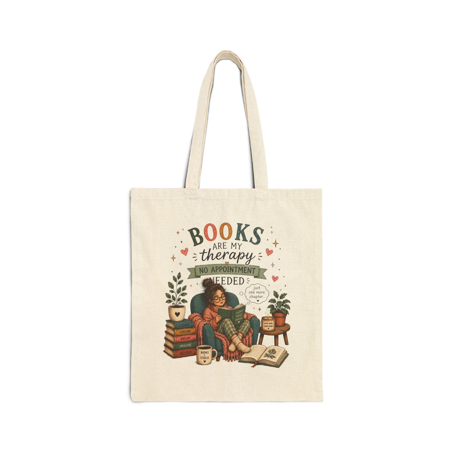 Cotton Canvas Tote Bag