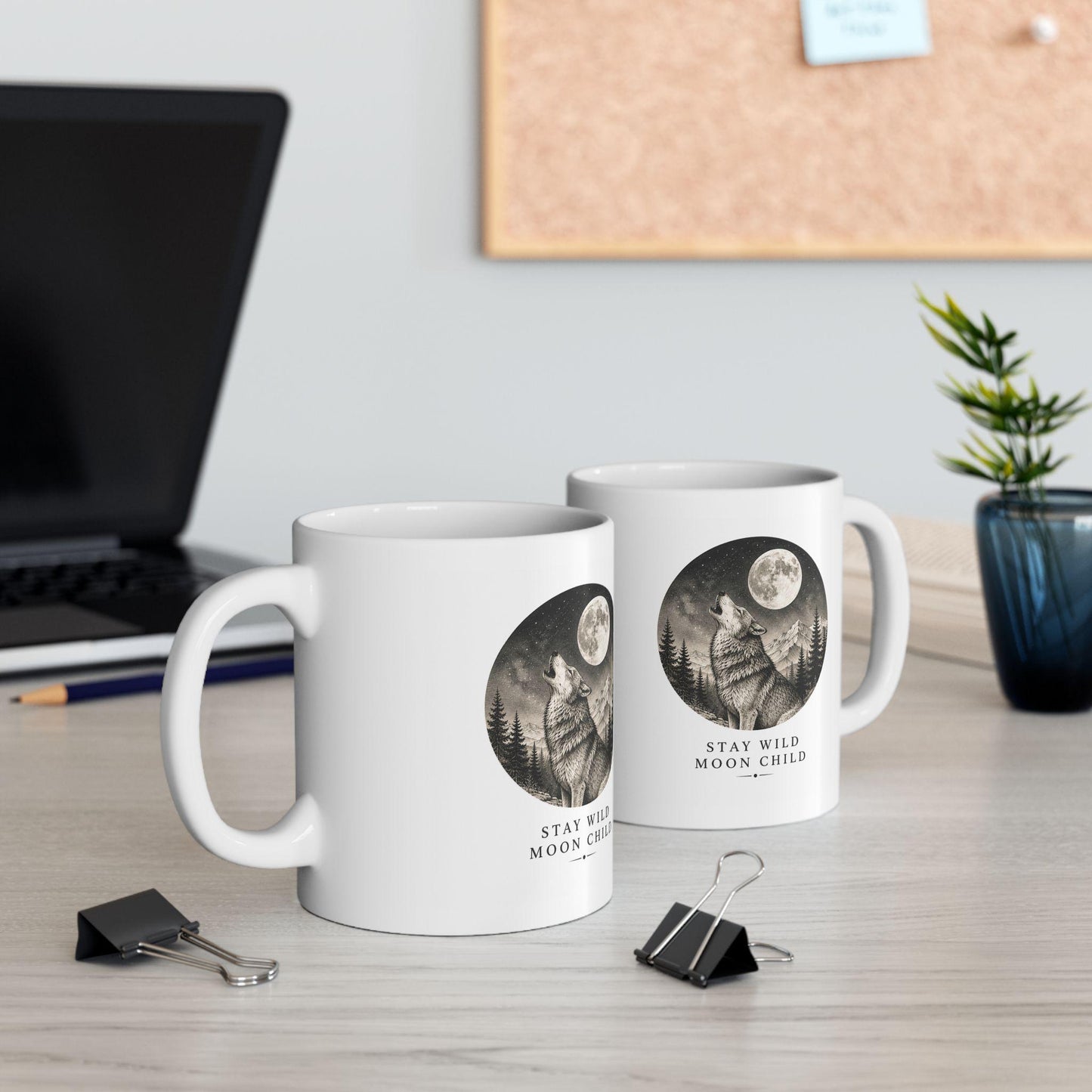 Stay Wild Moon Child Ceramic Mug