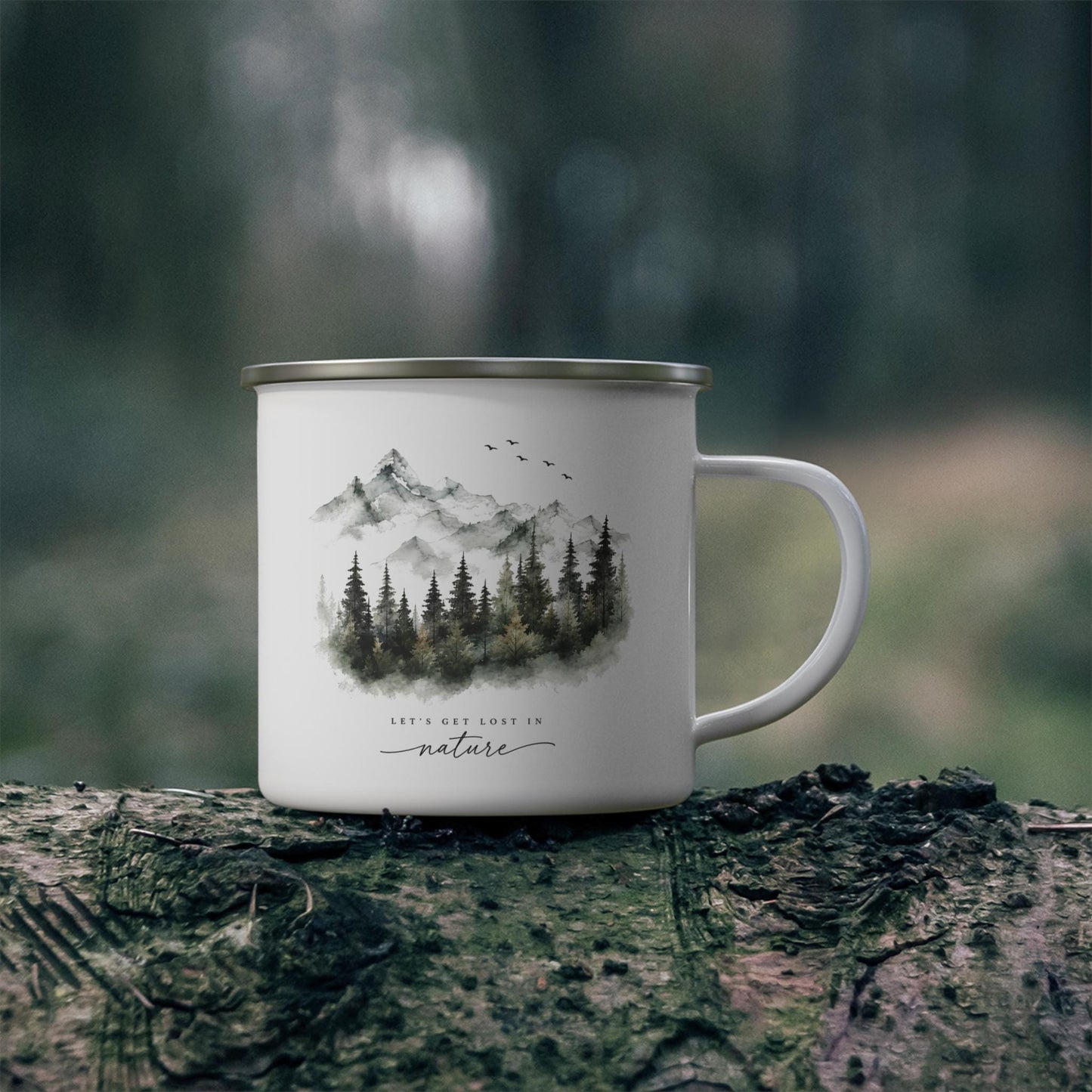 Emaille campingmok