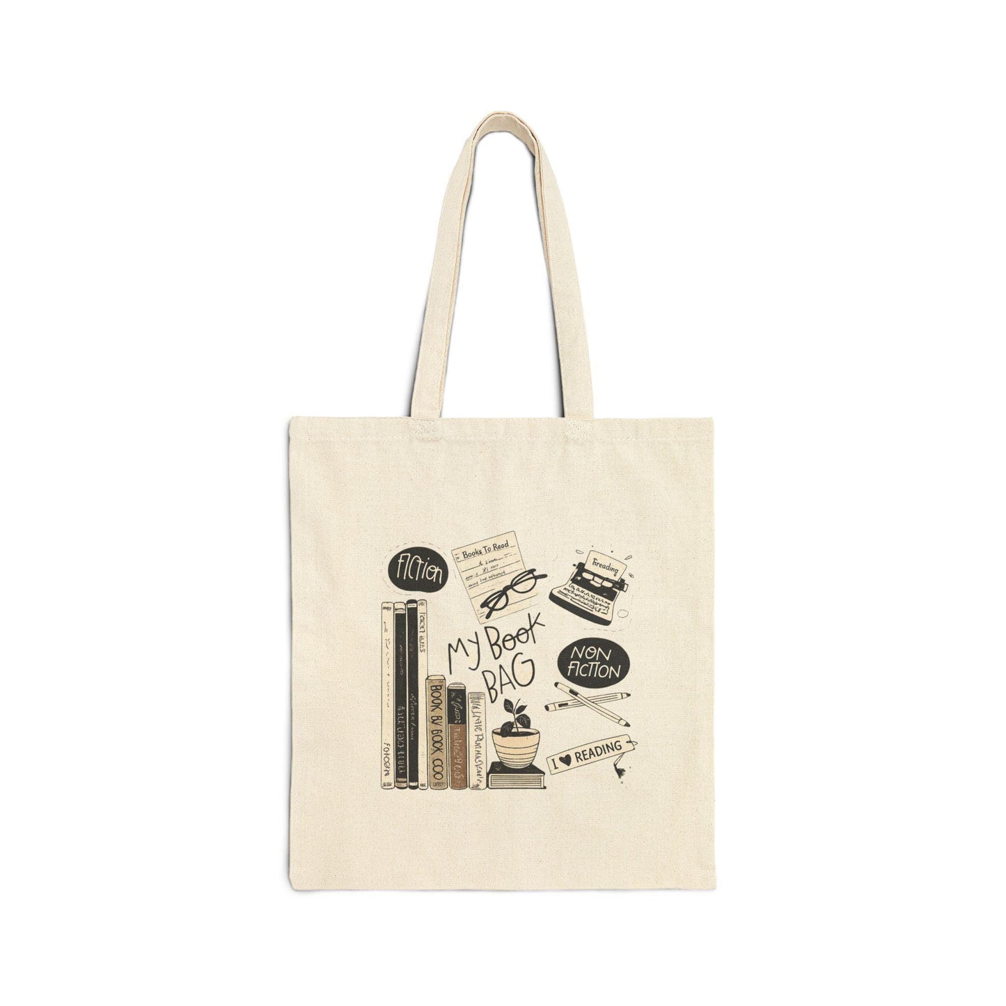 Cotton Canvas Tote Bag