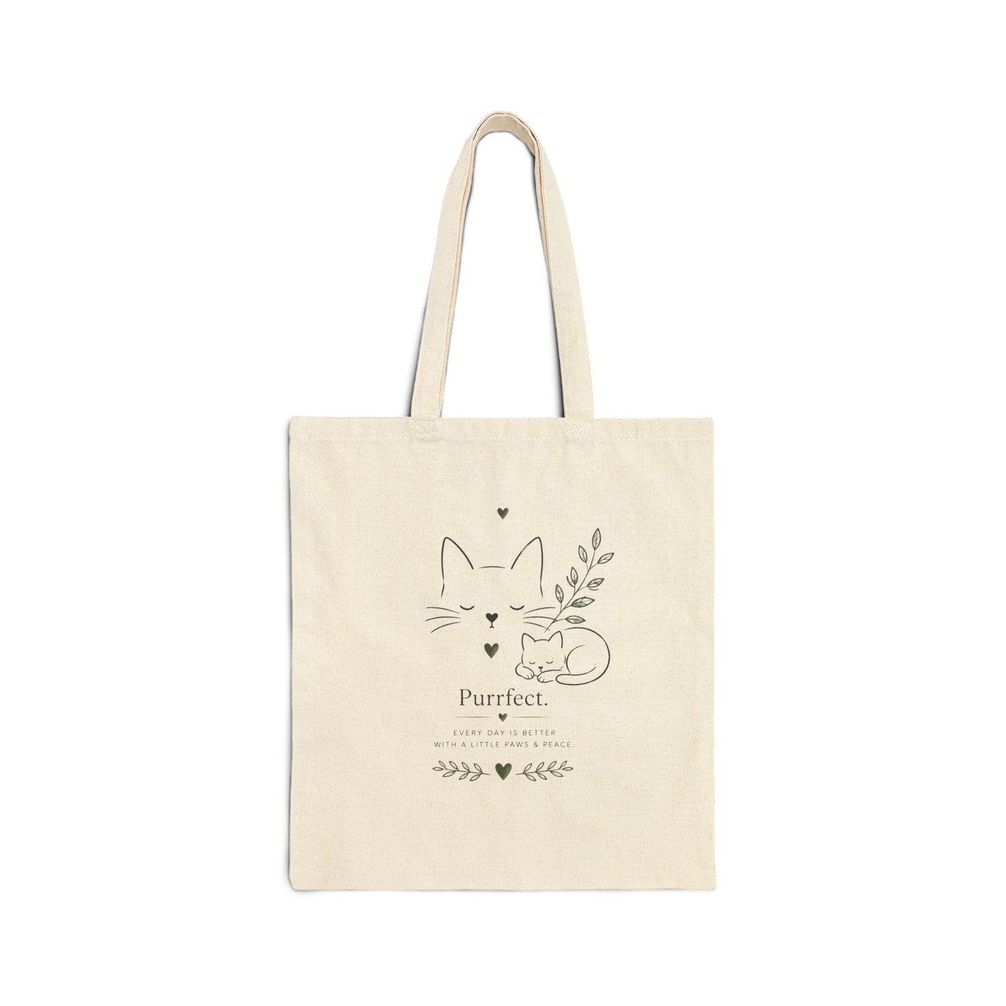 Cotton Canvas Tote Bag