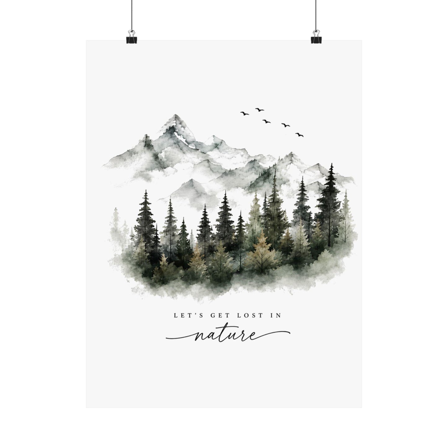 Matte Vertical Posters