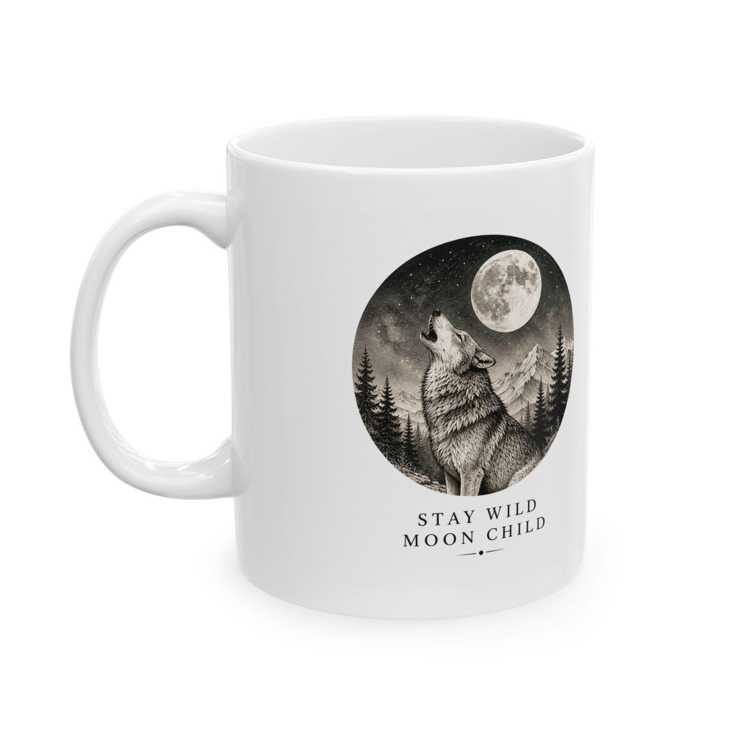 Stay Wild Moon Child Ceramic Mug