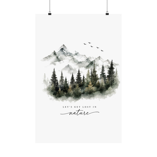 Matte Vertical Posters