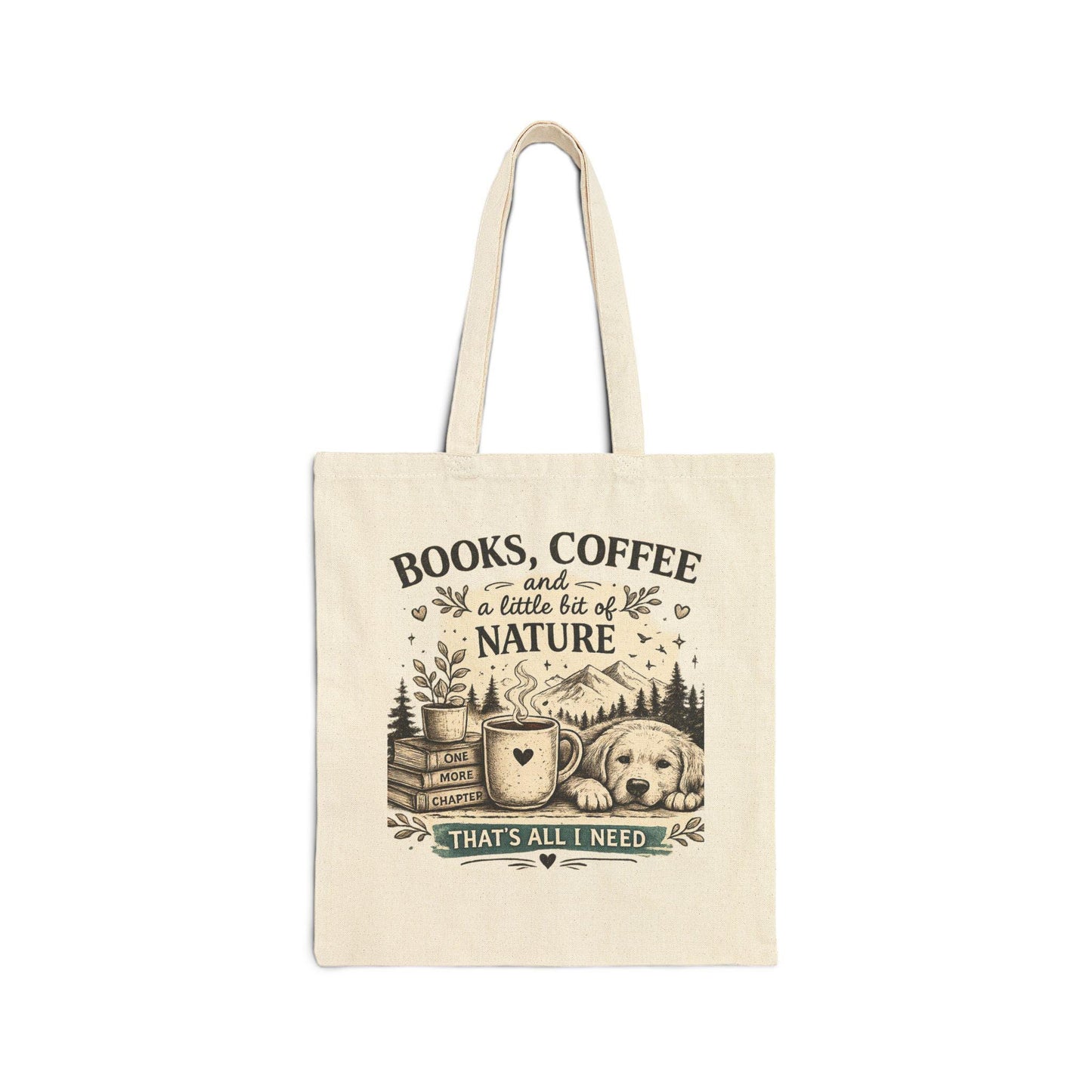 Cotton Canvas Tote Bag